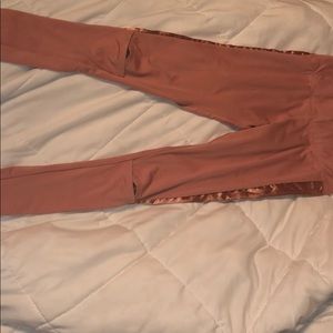 puma rose gold leggings